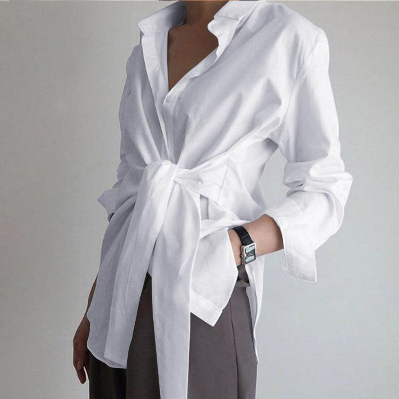 white collar shirt